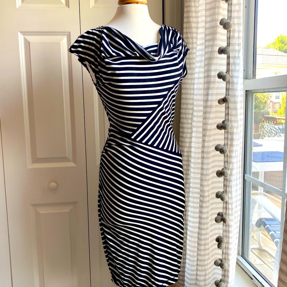 Max Studio striped dress.